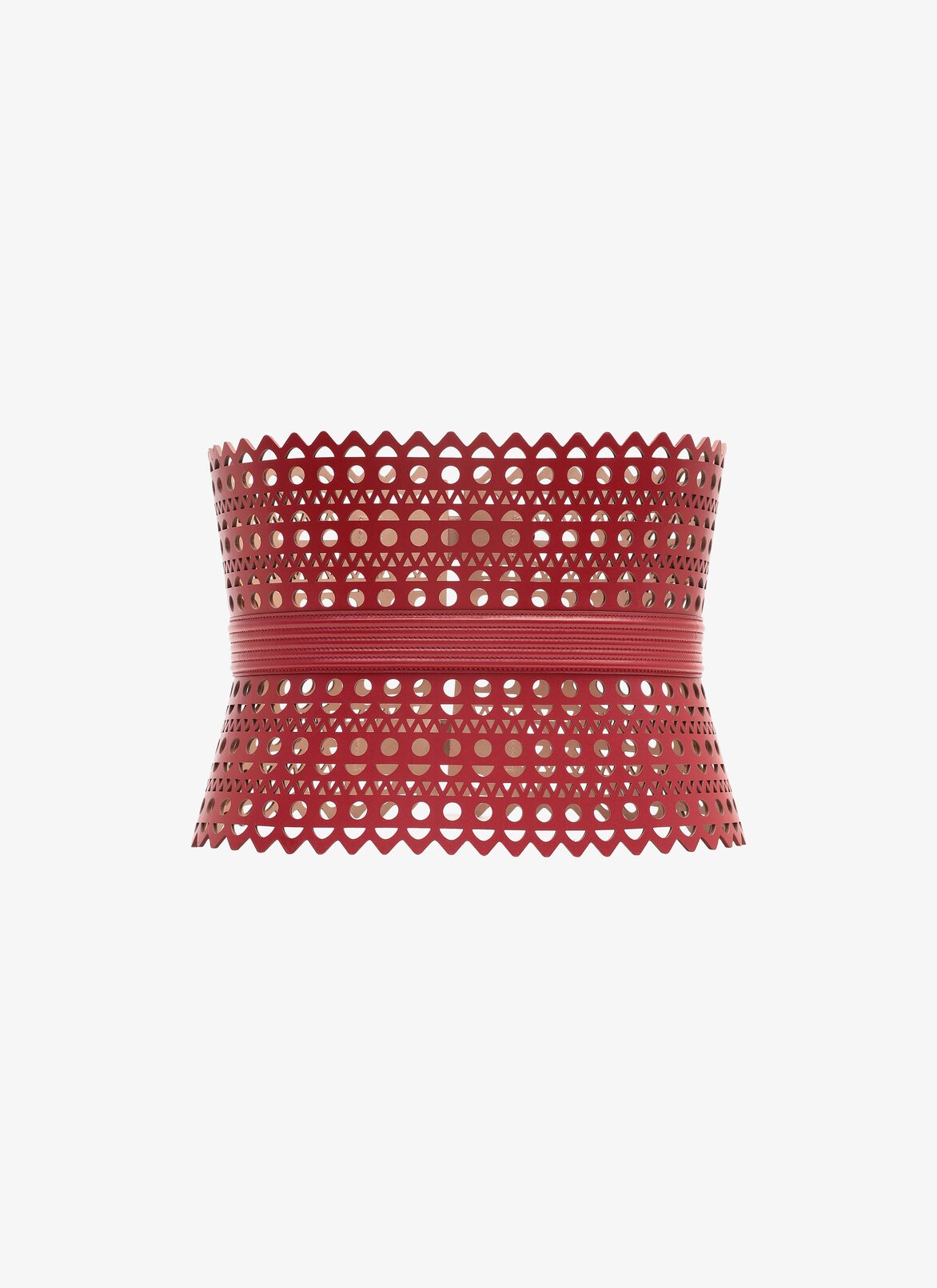 Belts ALAÏA LACQUER RED BELTS